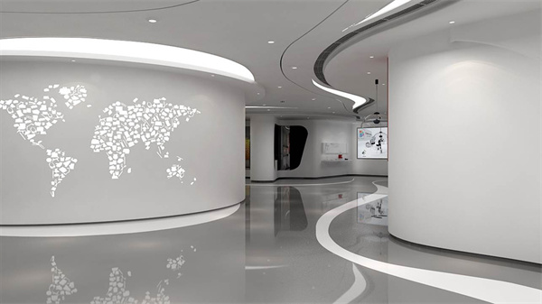 高端的展厅装修设计为企业带来优势